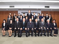 坂戸市職員退職辞令交付式の写真３
