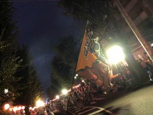 夜空と踊り子と観客と