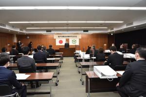 坂戸市職員退職辞令交付式の写真2