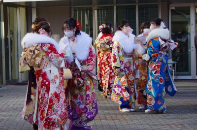 入西地域交流センターの成人式