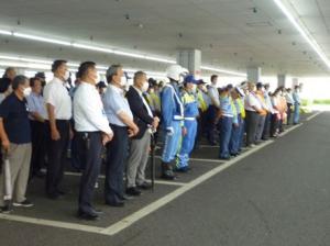 夏の交通事故防止運動出発式