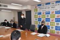キッチンカー協会との災害時における協定締結式2