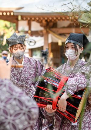 縦写真部門　優秀賞　パールちゃん　神楽女子