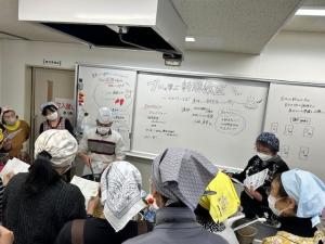 料理の様子
