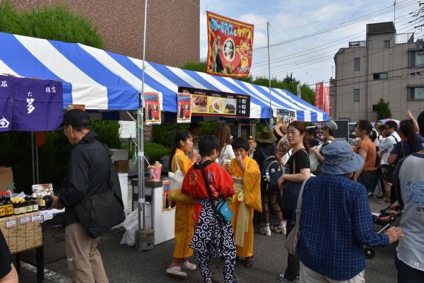 坂戸のまつり会場