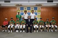 勝呂ボーイズ表敬訪問