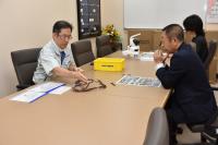 市長企業訪問　株式会社オークウェーブ