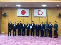 新川越越生線建設促進期成同盟会要望活動