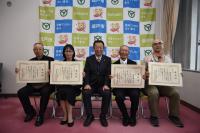 シラコバト受章報告会
