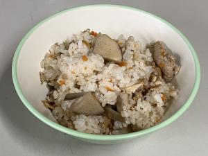 里芋ごはん