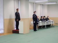 坂戸市交通指導員制服点検