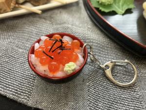 ミニいくら丼（キーホルダー）写真