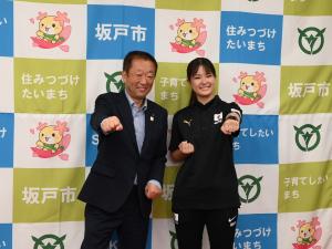第25回夏季デフリンピック競技大会選手内定者表敬訪問