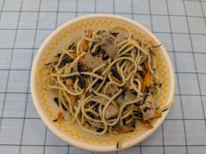 ひじきスパゲッティ