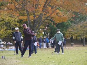 第38回入西地区グラウンドゴルフ大会写真
