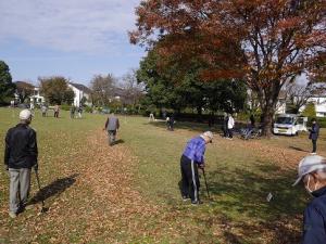 第38回入西地区グラウンドゴルフ大会写真