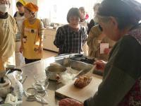 季節の料理教室の様子