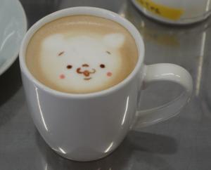 ラテアート写真