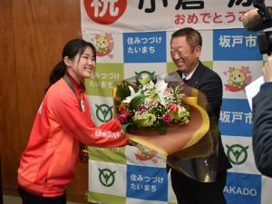 東京2025デフリンピック出場者表敬訪問