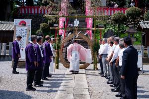 優秀賞 茅の輪くぐり式典