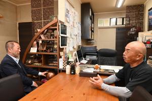 市長企業訪問　株式会社利根川板金工業
