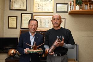 市長企業訪問　株式会社利根川板金工業