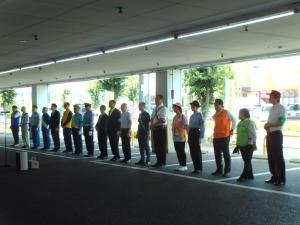 夏の交通事故防止運動出発式