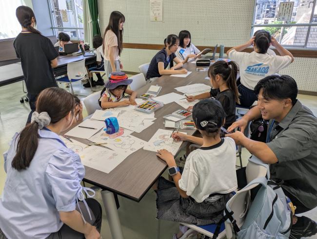 坂戸中学校美術部