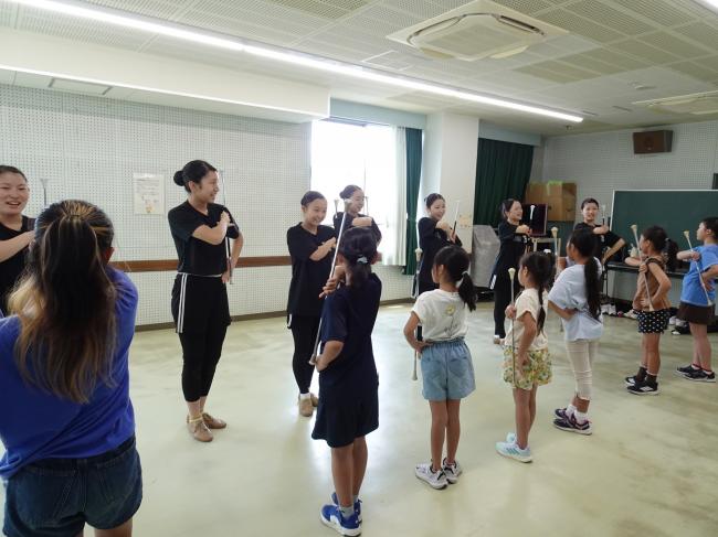 山村国際高校バトン部