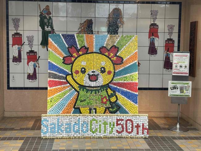 キャップアート展示