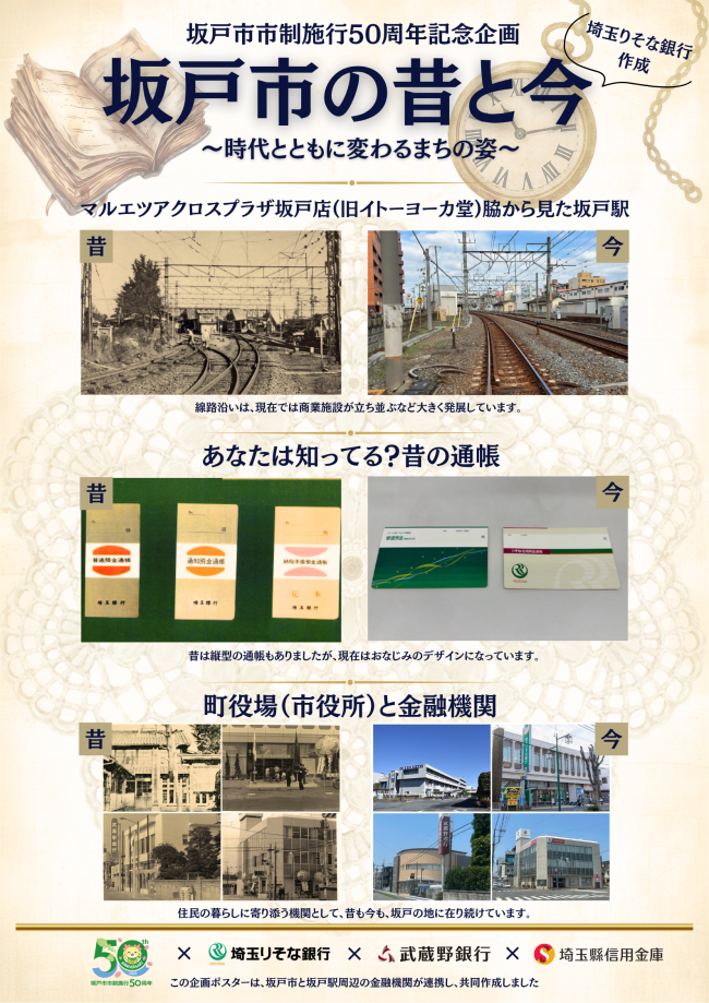 今昔ポスター(りそな)