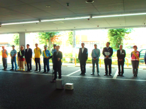 秋の全国交通安全運動街頭広報キャンペーン開会式