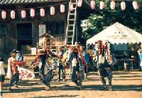 多和目天神社の獅子舞