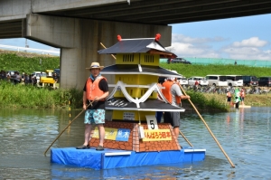 第28回高麗川ふるさといかだ流し写真1