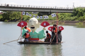 第28回高麗川ふるさといかだ流し写真2