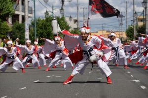 夏よさこい祭り写真2