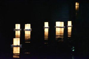 竹灯の夕べの写真1