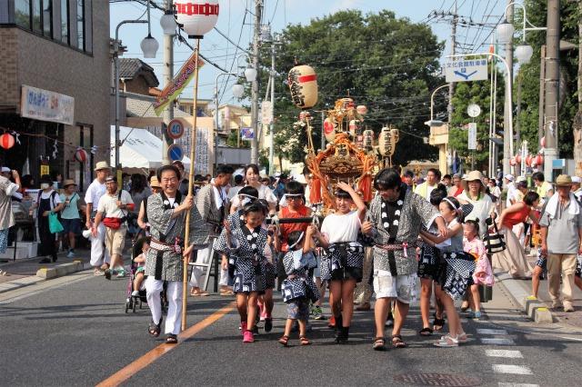 坂戸八坂神社夏祭りの写真