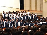 千代田中学校記念式典3