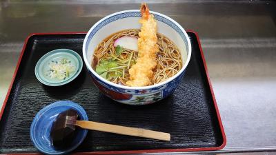 天ぷら蕎麦の写真