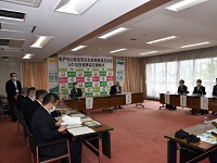 明治安田生命保険相互会社との包括連携協定締結式の写真２