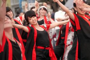 演舞に咲く笑顔