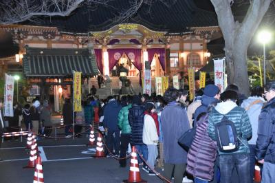 永源寺の初詣の写真