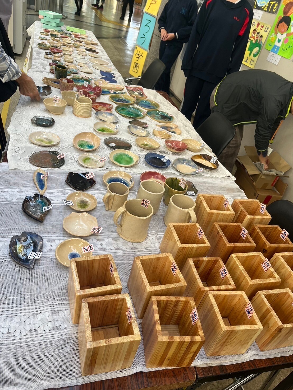 前回の販売の様子