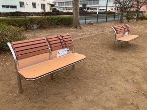 背のばしベンチ